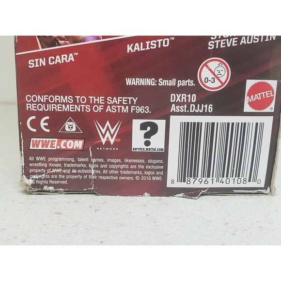 WWE - FINN BALOR - 2016 Mattel NEW IN BOX 12" Action Figure DXR10 Unmasked NIB - Picture 4 of 4